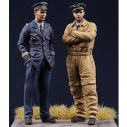 TBO 54007 54mm （1/32） WW.II フランス空軍パイロットセット [組立式プラスチックモデル]