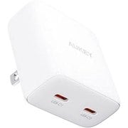 USB急速充電器 Minima Duo 35W USB PD(パワーデリバリー)対応 USB-C×2 GaN搭載 折りたたみ式プラグ採用 ホワイト PA-U4-WT