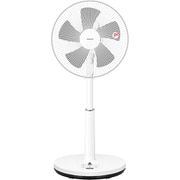リビング扇風機 DCモーター搭載 温度センサー搭載 30cm羽根 リモコン付 YLR-HED305-MS