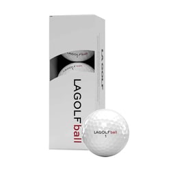 LAGOLF-ball 4ピース [ゴルフボール 1スリーブ3球入り]