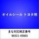 OS500 [オイルシール トヨタ]