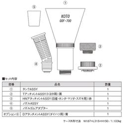 ヨドバシ.com - 江東産業 GOF-700 [エンジンオイルロート] 通販【全品