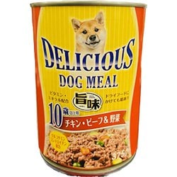 デリシャスD ローフ 10歳以上用 チキン・ビーフ＆野菜 [犬用 375g]