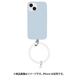 p00252bq [iPhone 14用 リング付きTPUケース BL]