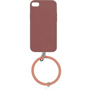 p00252rkb [iPhone SE（第3世代）/SE（第2世代）/8/7用 リング付きTPUケース テラコッタ]