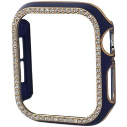 w00065bg5 [Apple Watch 41mm用 スワロフスキーフレーム BL/GD]