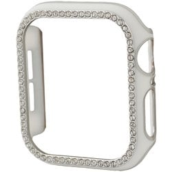 w00065ws2 [Apple Watch 40mm用 スワロフスキーフレーム WH/SV]