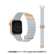 w00186bga [Apple Watch 38/40/41mm用 マグネットバンド BL/GY]