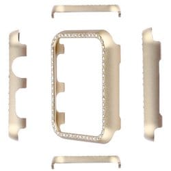 w00290g6 [Apple Watch 45mm用 メタリックスワロフスキーフレーム GD]