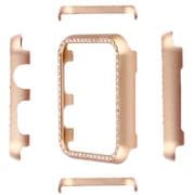 w00290r2 [Apple Watch 40mm用 メタリックスワロフスキーフレーム RG]