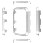 w00290s2 [Apple Watch 40mm用 メタリックスワロフスキーフレーム SV]