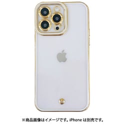 p00377wqp [iPhone 14 Pro用 クリアクラシカル クリアTPUケース WH]
