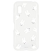 MF-421CL [AQUOS wish3用 IIIIfit Clearケース（イーフィット クリアケース） ミッフィー フェイス総柄]