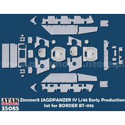 AT35085 1/35 WWII ドイツ IV号駆逐戦車L/48 初期型用ツィンメリットセット（ボーダーモデルBT-016用） [プラモデル用パーツ]