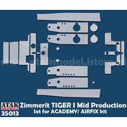 AT35013 1/35 WWII ドイツ タイガーI重戦車 中期型用ツィンメリットセット（アカデミー/エアフィックス用） [プラモデル用パーツ]