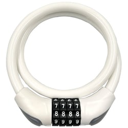 可変ダイヤルワイヤー錠 12×600mm WH 31656