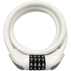 可変ダイヤルワイヤー錠 12×900mm WH 31666