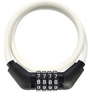 可変タイヤルワイヤー錠 8×600mm WH 31651