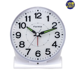 暗くなると光る目覚まし時計 HT-A031W-WH