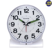 暗くなると光る目覚まし時計 HT-A031W-WH