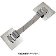 TPB-7090M [家具・キャビネット転倒防止粘着金具 ティープレートベルトタイプ（メタリック）2個入り 耐荷重約360kg（2個使用時）]