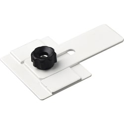 TPK-7090W [転倒防止粘着金具 ティープレート研究室用 ホワイト 2個入り 強度約360kg（2個使用時）]