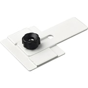 TPK-7090W [転倒防止粘着金具 ティープレート研究室用 ホワイト 2個入り 強度約360kg（2個使用時）]