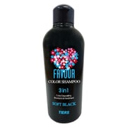 FAVOUR フェーバ カラーシャンプー ソフトブラック 240ml