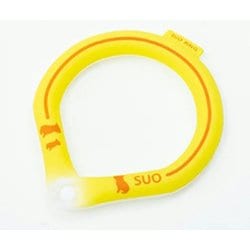 LINE RING SUO 28°ICE for dogs ボタン付 Lb イエローサフラン