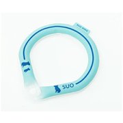 LINE RING SUO 28°ICE for dogs ボタン付 Sb エメラルドネイビー