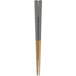smoky color はじめてのお箸 15cm グレー