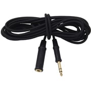 ヘッドフォン・イヤフォン用ケーブル Braided 6.3mm Extension Cable-4conductor