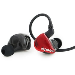 【購入1週間ほぼ新品】 qdc SUPERIOR　スーペリア Red ヨドバシ.com - キューディーシー qdc SUPERIOR（スーペリア