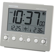 電波置時計 フィットウェーブD236 デジタル 温度 グレー 8RZ236SR08