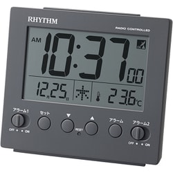 ヨドバシ.com - リズム時計 8RZ236SR82 [電波置時計 フィットウェーブ 