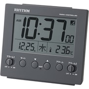 電波置時計 フィットウェーブD236 デジタル 温度 ダークグレー 8RZ236SR82