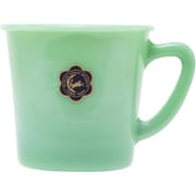 月兎印 ミルクガラスマグ 250ml グリーン