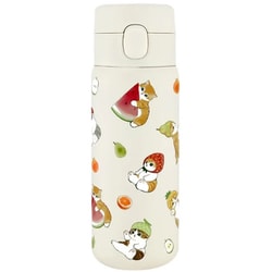 53-2018 mofusand ステンレスワンプッシュボトル350ml もぎたてにゃん