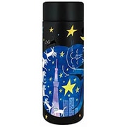 226-005 おかべてつろう ステンレスボトル 300ml 夜の街をみんなでお散歩