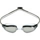 FASTLANE 197590 WHITE/GREY SILVER TITANIUM MIRROR LENS [スイミング ゴーグル]