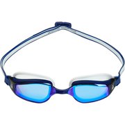 FASTLANE 197600 BLUE/WHITE BLUE TITANIUM MIRROR LENS [スイミング ゴーグル]