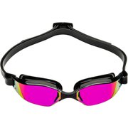 エクシード XCEED 197480 BLACK/BLACK/BLACK PINK TITANIUM MIRROR LENS [スイミング ゴーグル]