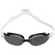エクシード XCEED 197520 BLACK/BLACK/WHITE SILVER TITANIUM MIRROR LENS [スイミング ゴーグル]