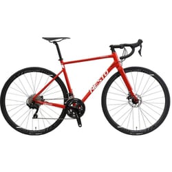 ロードバイク ALTERNA DISC（オルタナ ディスク）-A 510mm 700×25C 外装22段変速 レッド NE-19-003