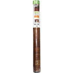 バルコニー・ベランダ用装飾フロア 屋外用床材 簡易施工可 防炎 91.5cm×135cm ウッドデッキ柄 ブラウン BFL-01135