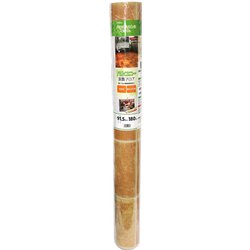 バルコニー・ベランダ用装飾フロア 屋外用床材 簡易施工可 防炎 91.5cm×180cm テラコッタ柄 ブラウン BFL-02180