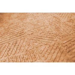 屋外用床材 耐侯 簡易施工可 防炎 防水マット 183cm×10m巻 無地調 ブラウン IRF-3021
