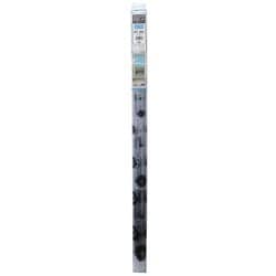 吸盤タイプの窓飾りシート ウインドウデコ 紫外線99％カット 90cm×90cm ブラック MD-0290