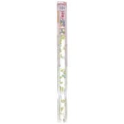 吸盤タイプの窓飾りシート 浴室用 両面防カビ加工 紫外線99%カット ノンシルエット 92cm×90cm リーフ柄 グリーン YMS-9202