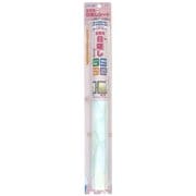 吸盤タイプの窓飾りシート 浴室用 両面防カビ加工 紫外線99%カット ノンシルエット 46cm×90cm 水滴柄 ブルー YMS-4604